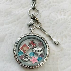 Little mermaid Memory Locket